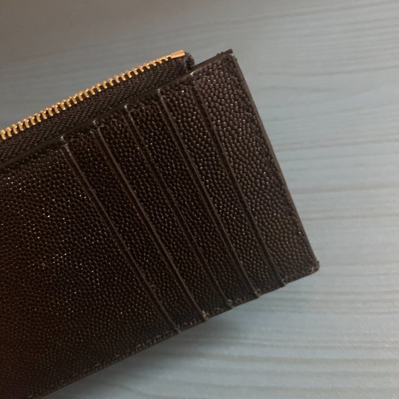 Yves Saint Laurent Monogram Quilted Bill Wallet - Picture 4 of 7